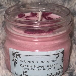 Cactus flower and jade 4oz candle